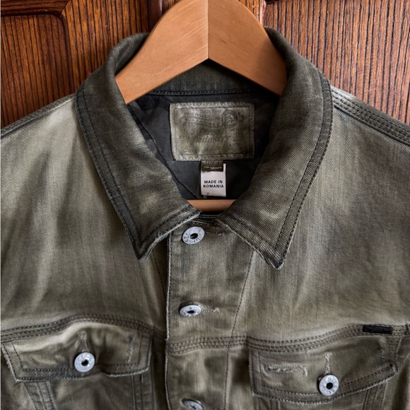 Diesel Men’s Denim Jacket size L - Picture 2 of 16